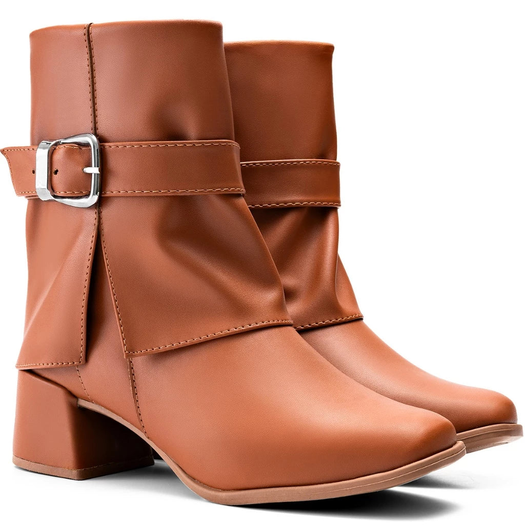 Bota Vidacy Fivela Redondo