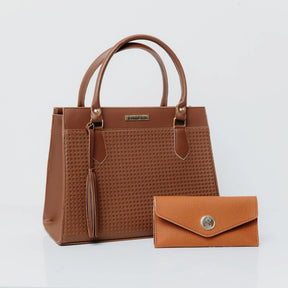 Kit 1 Bolsa + 1 carteira Vidacy Santorini 2025