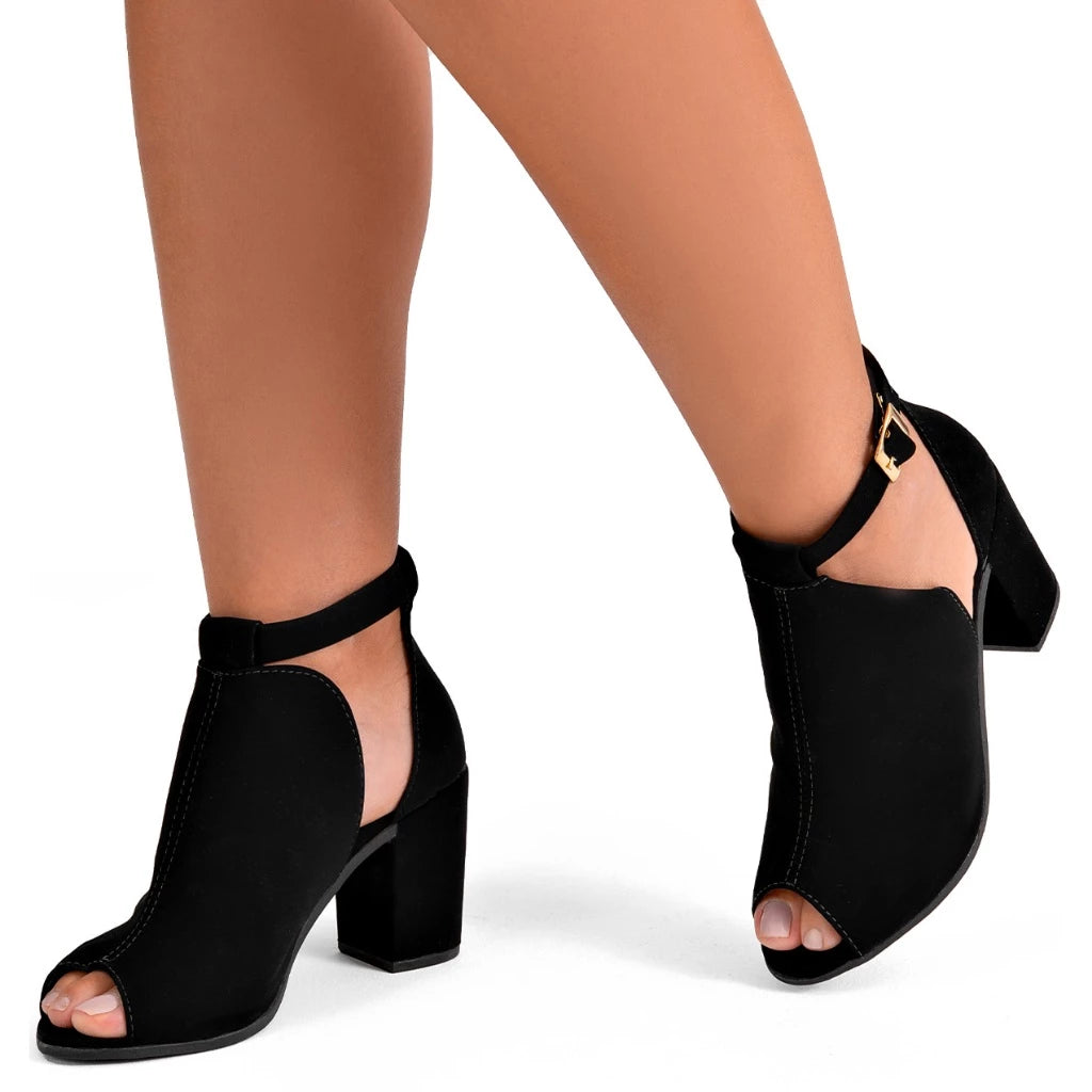 Sandália Vidacy Ankle Boots Confortável Santo Grosso 