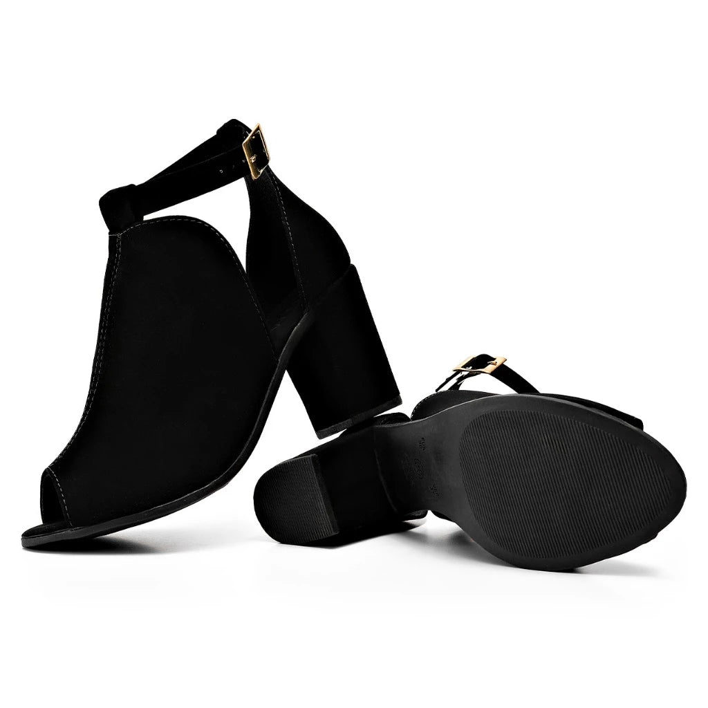 Sandália Vidacy Ankle Boots Confortável Santo Grosso 