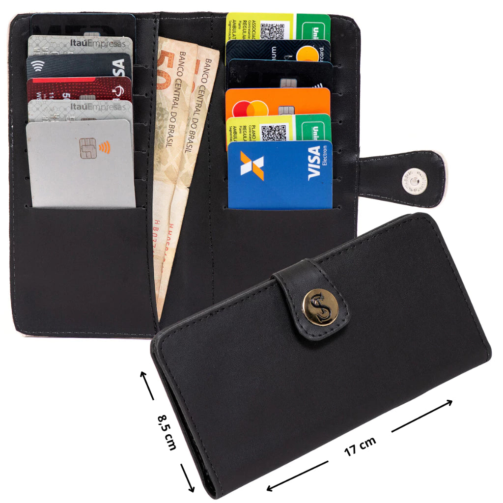 Kit Bolsa Média Transversal + Carteira Selten
