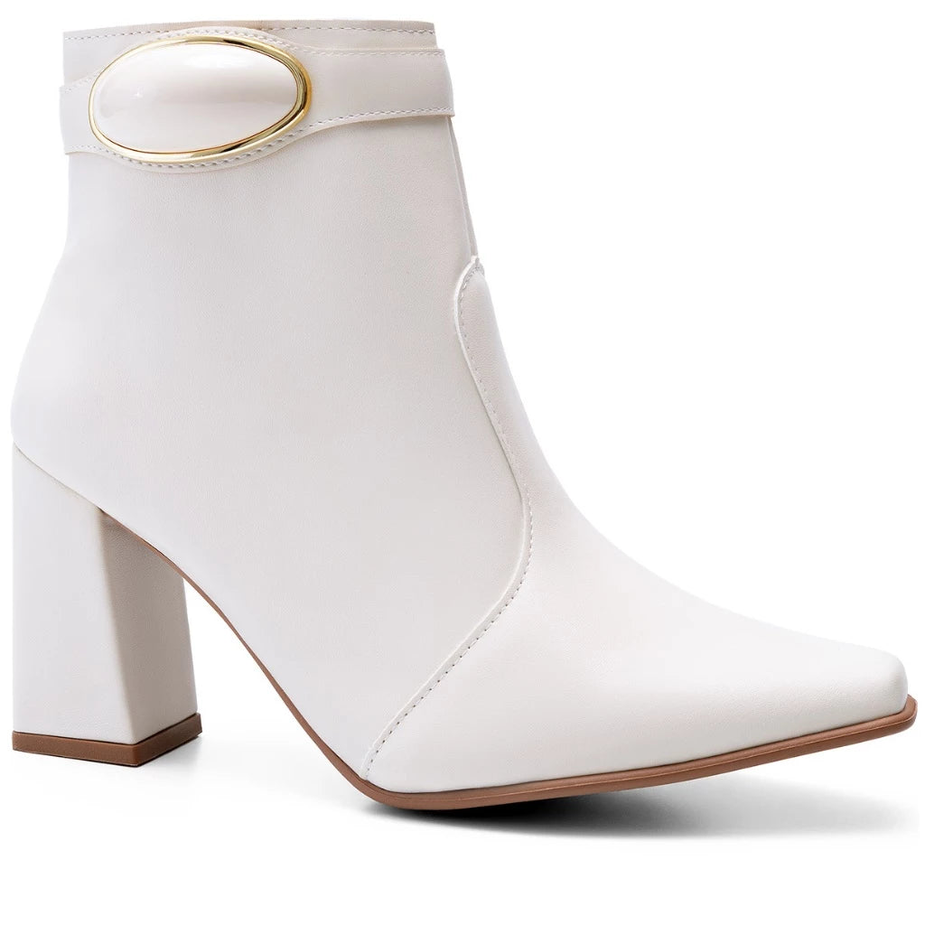 Bota Vidacy Bloco Metalizado Luxo