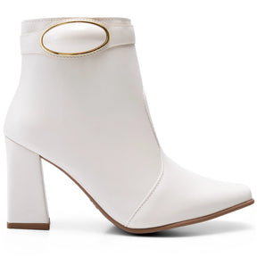 Bota Vidacy Bloco Metalizado Luxo