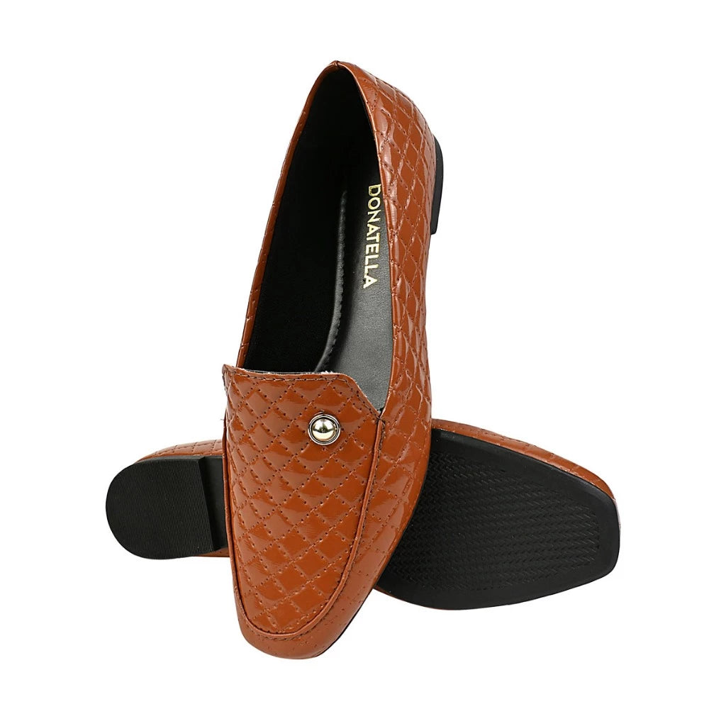 Sapato Mocassim Bico Quadrado Botorn Inverno 