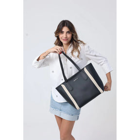 Bolsa Notebook Zíper Com Carteira Moncci 