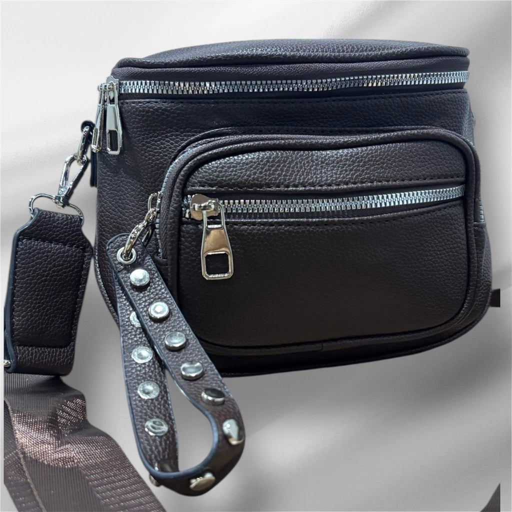 Bolsa tipo Pochete com Zíper Duplo 