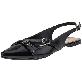 Mocassim Slingback  Polished