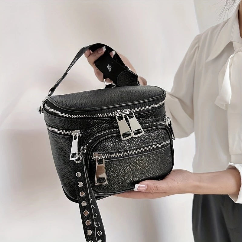 Bolsa tipo Pochete com Zíper Duplo 
