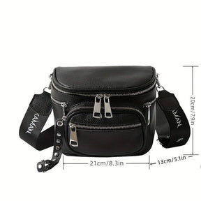 Bolsa tipo Pochete com Zíper Duplo 