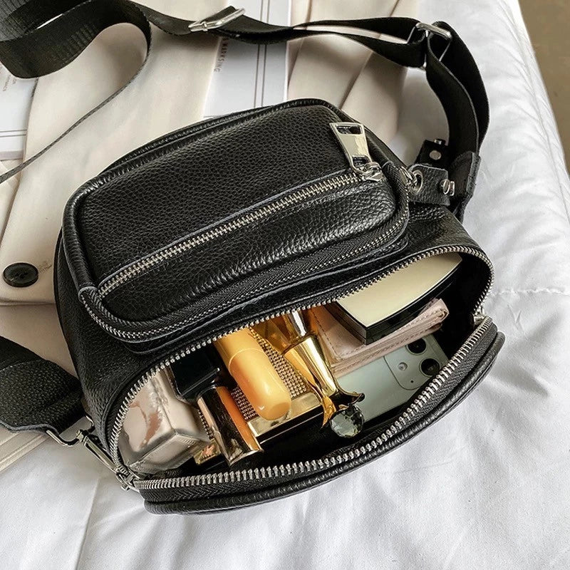 Bolsa tipo Pochete com Zíper Duplo 
